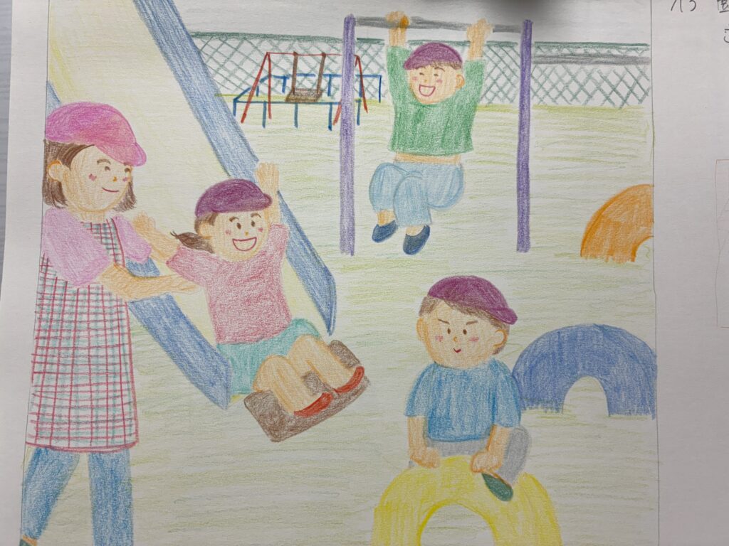 プロ講座後に描いた練習イラスト（縁取りなし